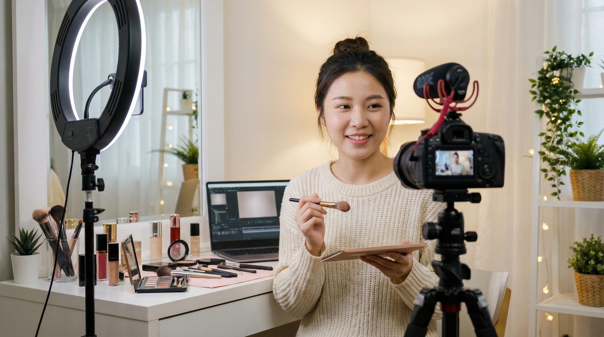 小马拉大车美妆视频教程